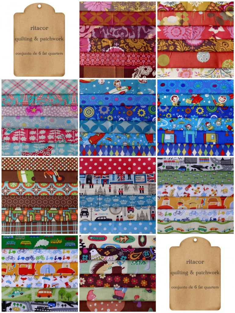 conjuntos de fat quarters