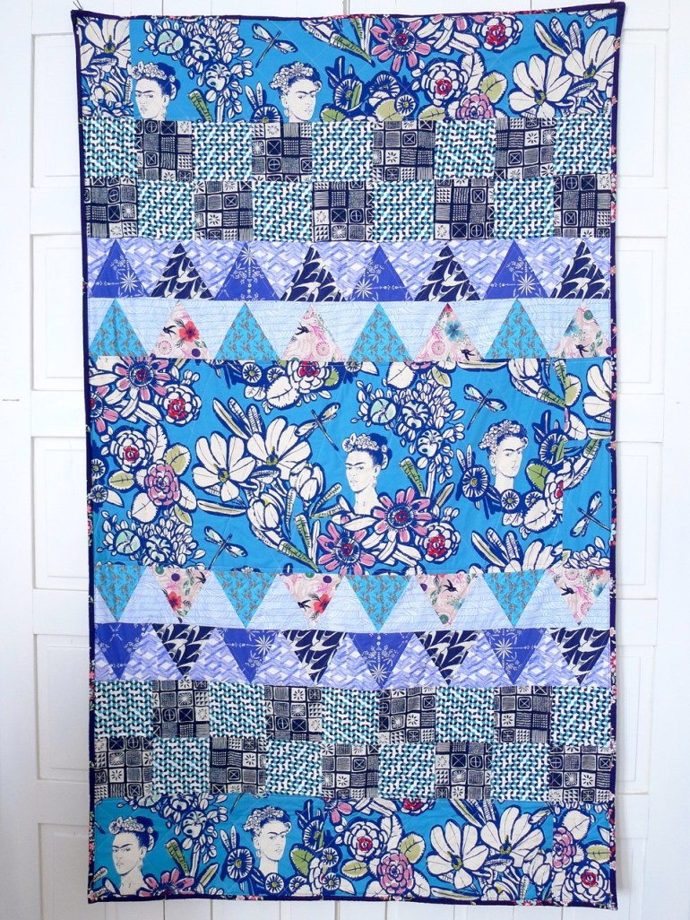 quilt casa azul