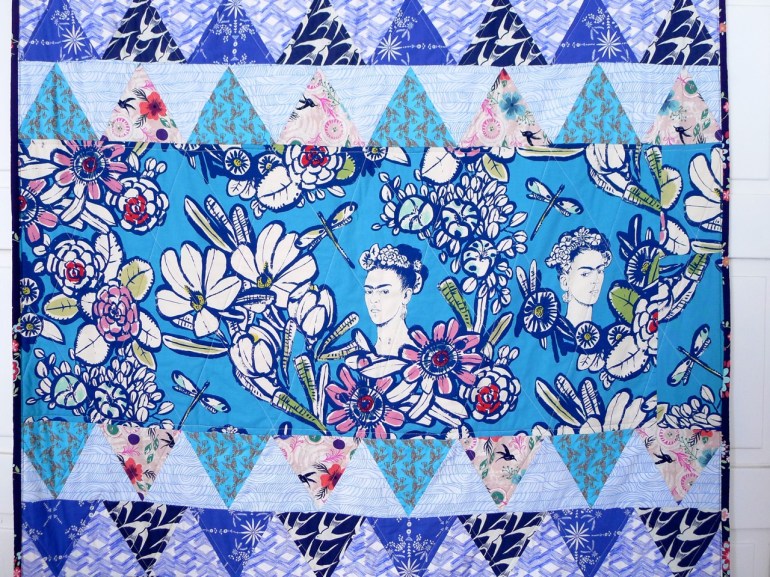 quilt casa azul
