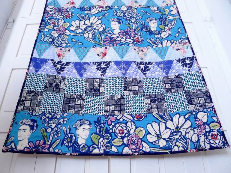 quilt casa azul