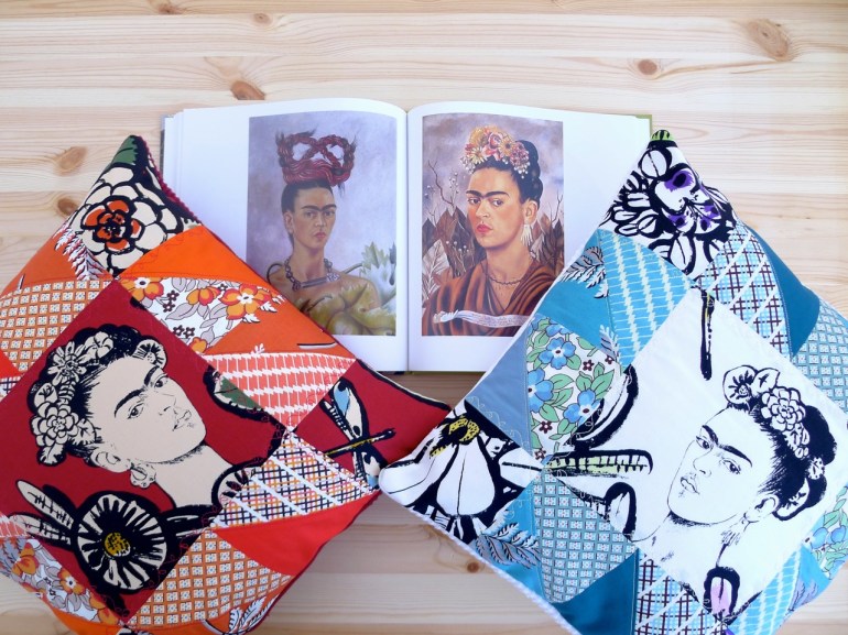 las dos fridas - almofadas