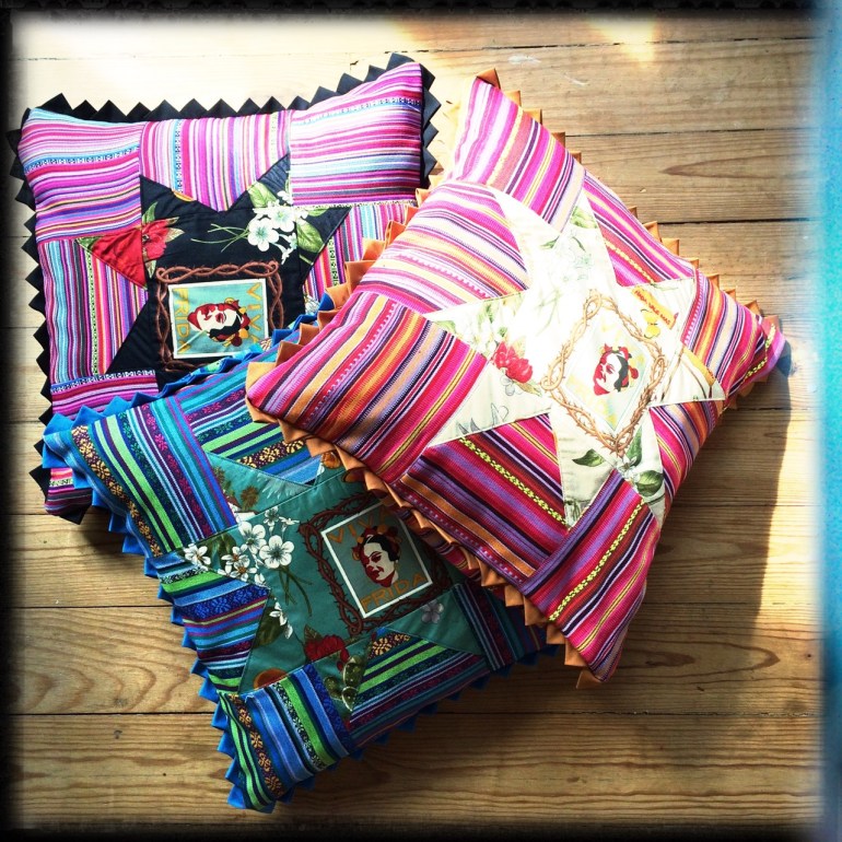 almofadas "Viva Frida" México