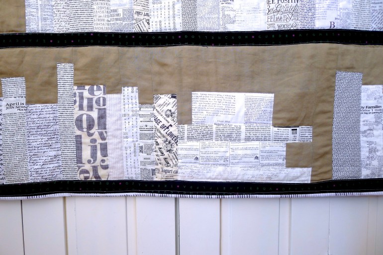 bookshelf quilt