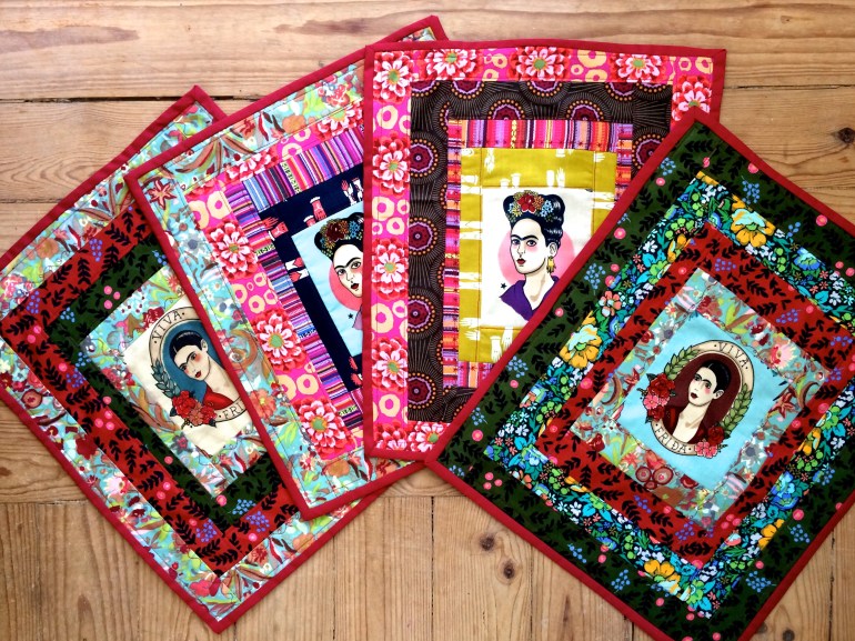 mini-quilt frida